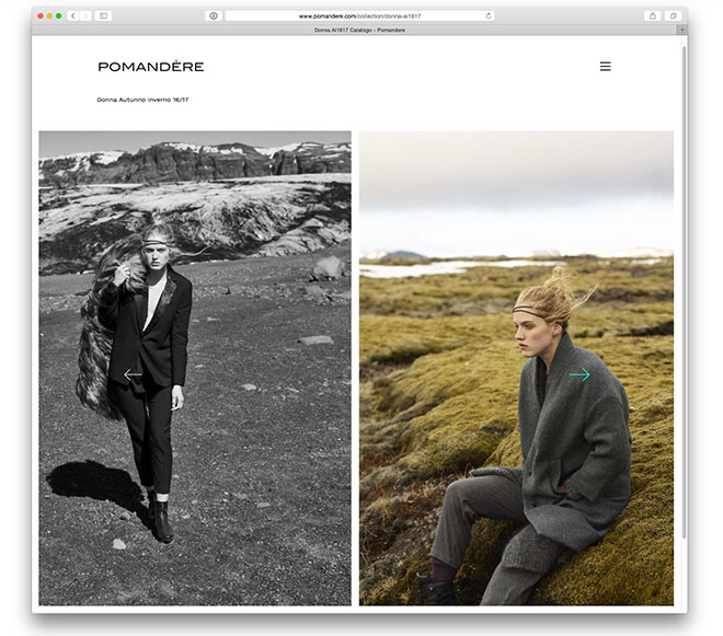 New Web Site AW/2016 - Minimal Design 