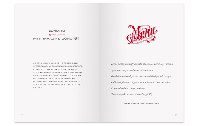 La Fabbrica Lenta - Cookbook - Pitti Uomo 81