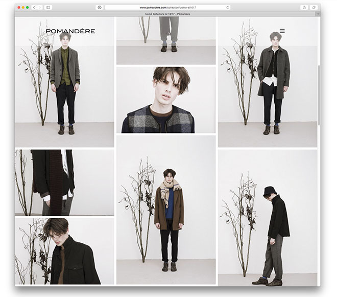 New Web Site AW/2016 - Minimal Design 